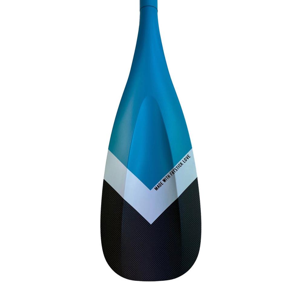 FatStick 3 Piece Full Carbon SUP Paddle & Bag - Blue Extra Image 1